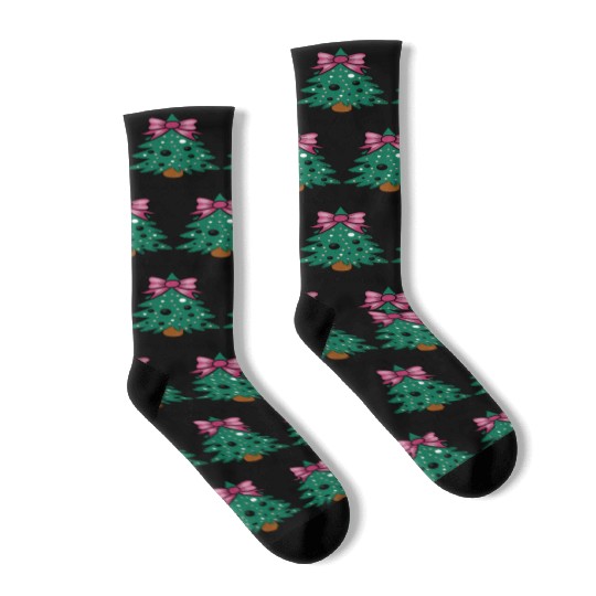 Christmas tree Socks