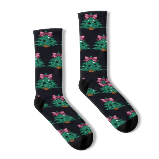 Christmas tree Socks