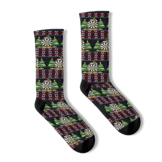 Darts Christmas Socks