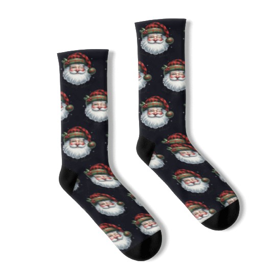 Don t Stop Believin, Santa Christmas Socks
