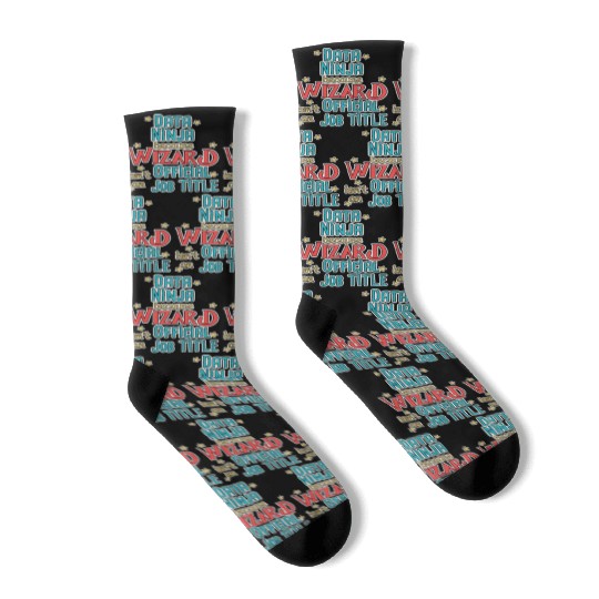 Data Ninja Wizard Data Science Socks