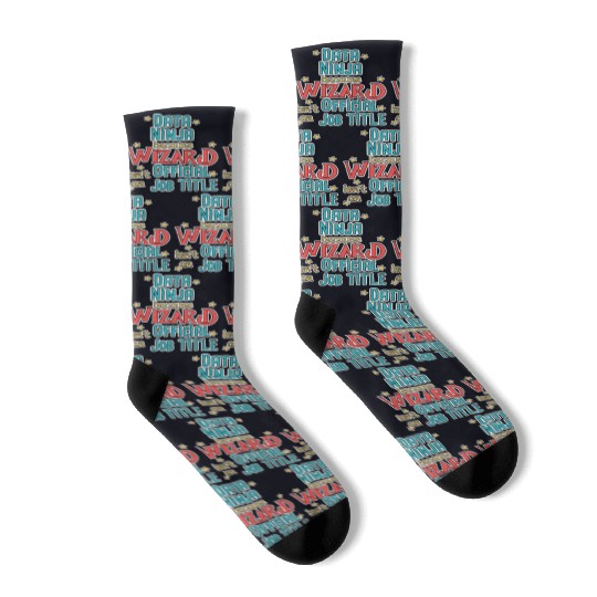 Data Ninja Wizard Data Science Socks