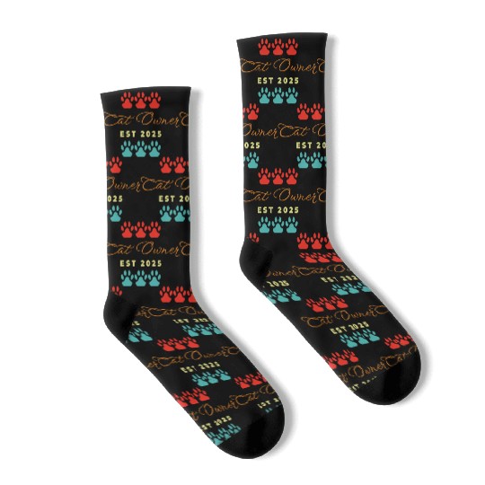 cat owner est 2025 Socks