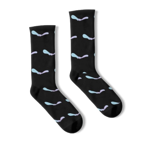 Peaceful Meditation Take a Deep Breath Socks