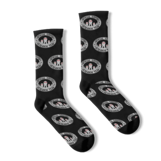 Cryptid Research Team Aliens Fresno Nightcrawlers Socks
