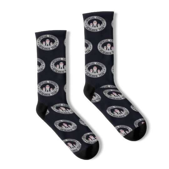 Cryptid Research Team Aliens Fresno Nightcrawlers Socks