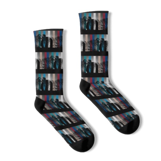 eclipse design Socks