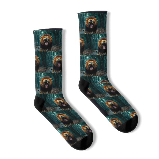 Angry lion Socks