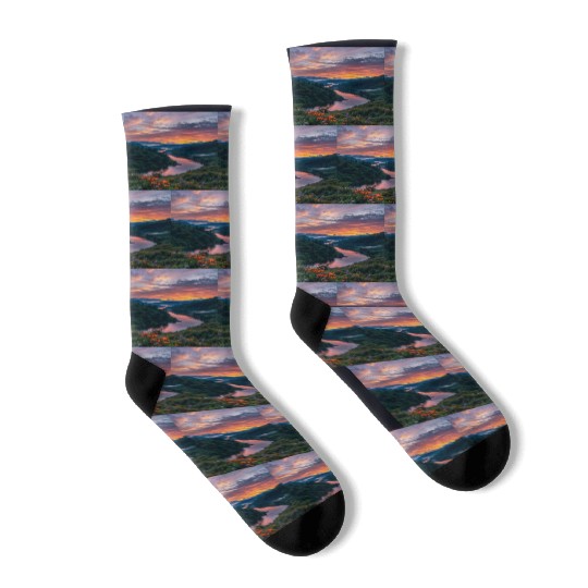 Twilight Riverbend Socks