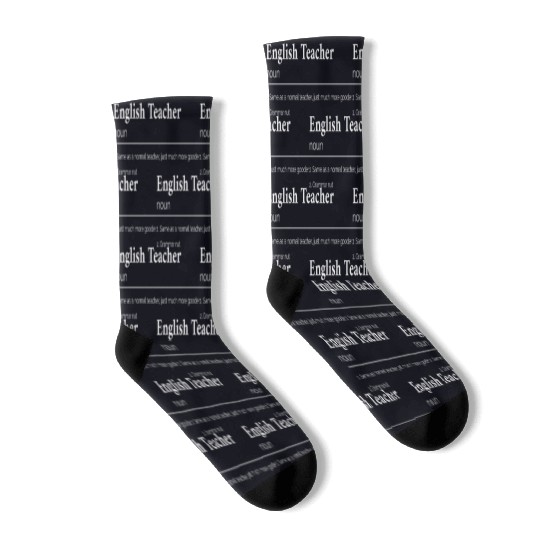 English Teacher Definition Socks