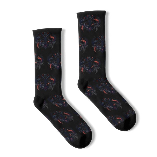 Pirate Love: Romantic Skull & Crossbones Socks
