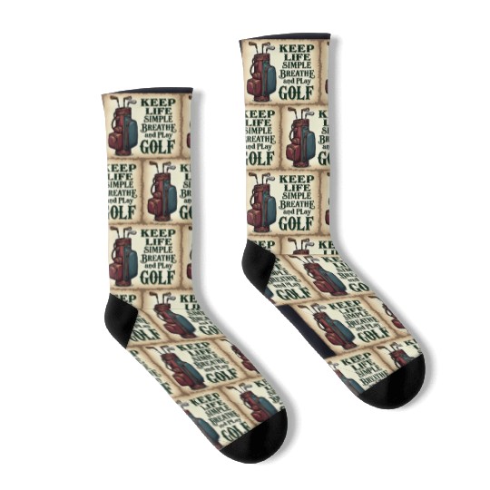Golf Breath and Play Golf Socks