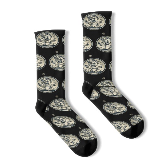 Spoiled Crybaby – Vintage Cartoon Socks