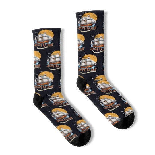 KEY-WEST FLORIDA Sunshine-State Florida Keys Socks
