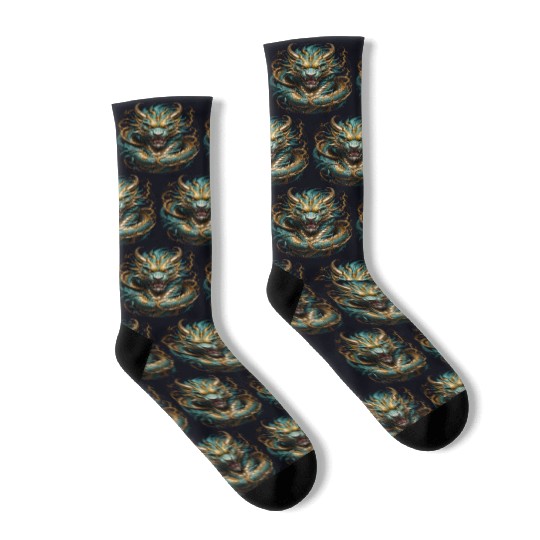 The chinese Dragon Socks