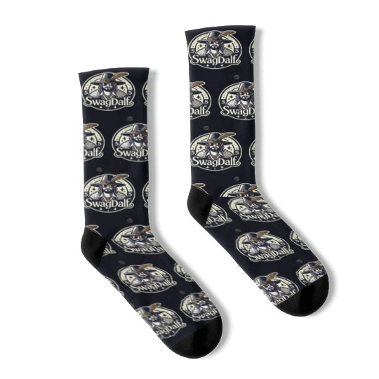 Swagdalf – The Swaggin' 70s Pimp Wizard Socks