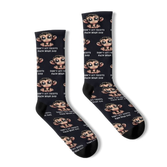 Sad monkey emotional loyal chimpanzee Socks