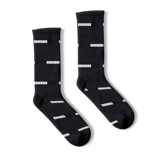 Dad joke loading funny Design Socks