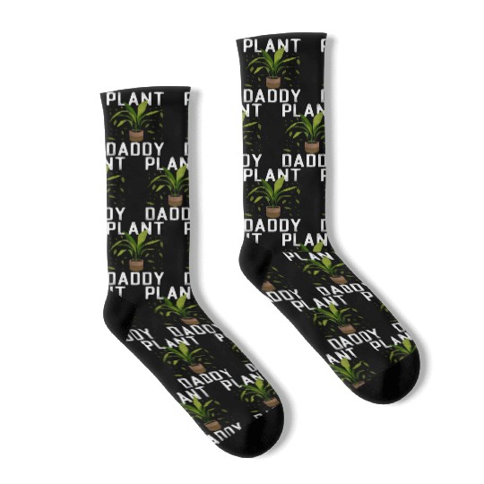 Plant Lover Gardening Plant Daddy Socks