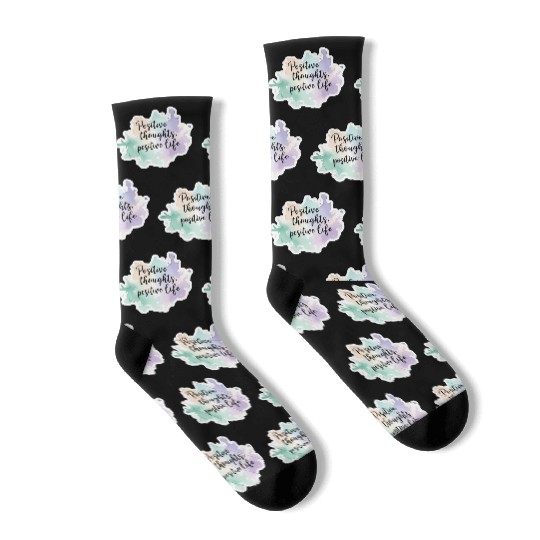 Positive Thoughts, Positive Life – Calming Socks