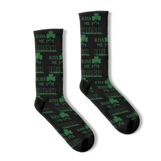 Kiss Me Im Irish 2025 Socks