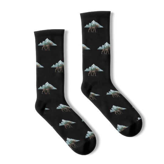 Grand Teton National Park Est. 1929 Wyoming Socks