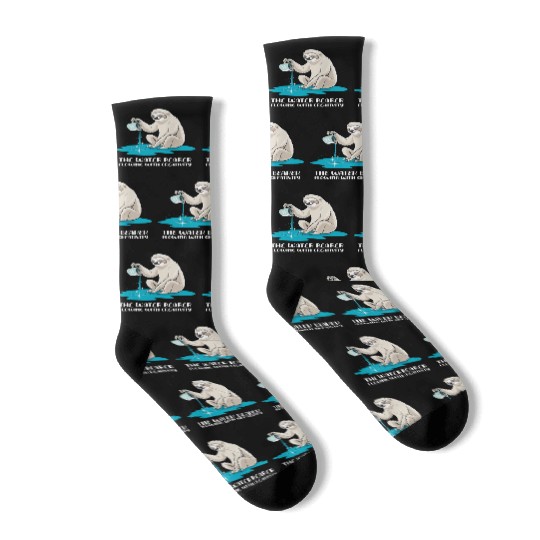 Aquarius Zodiac Sloth: The Water Bearer Flowing Socks