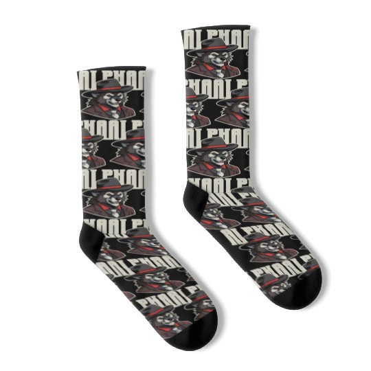 Alpha Wolf – No Beta Behavior Socks