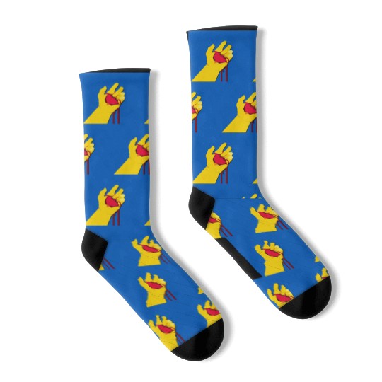 Free Ukraine Illustration Socks