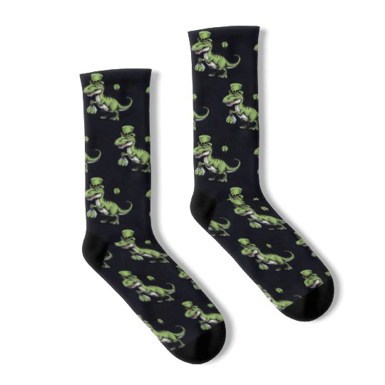 Dino-Mite Clover Hunter Socks