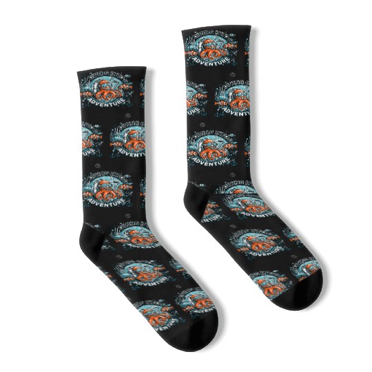 Diving Into Adventure – Octopus Diver Socks