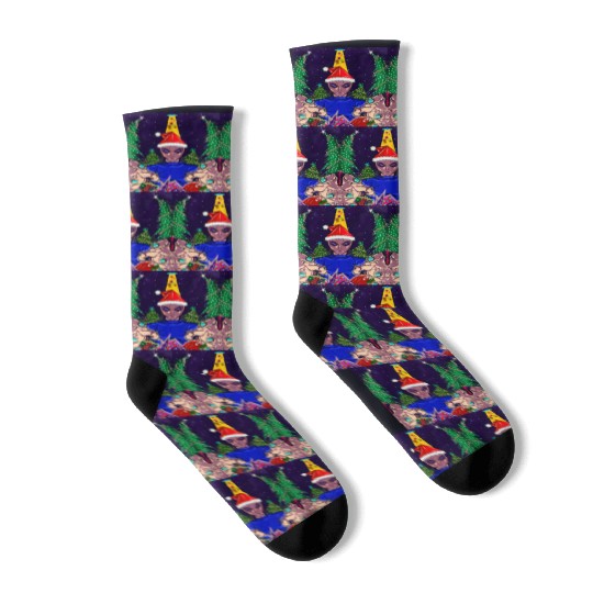 Alien Christmas Gifts Collection Time! Socks