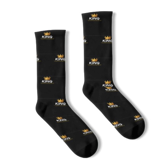 Courageous King:Wear Your Strength with Confidence Socks