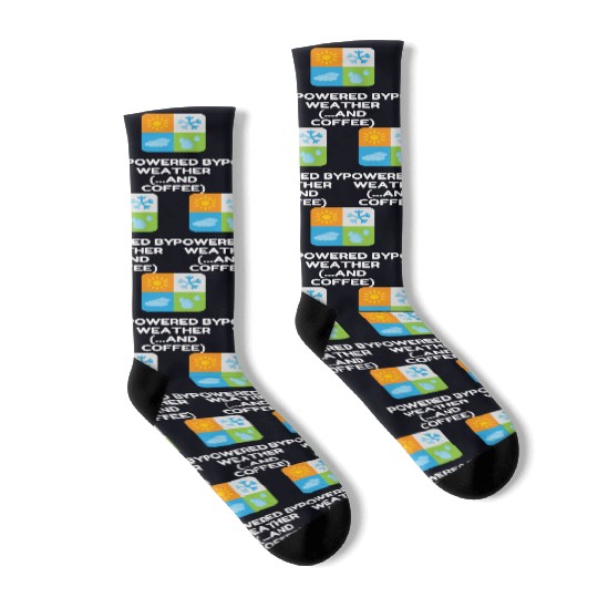 Powered By Weather (...and Coffee) Socks
