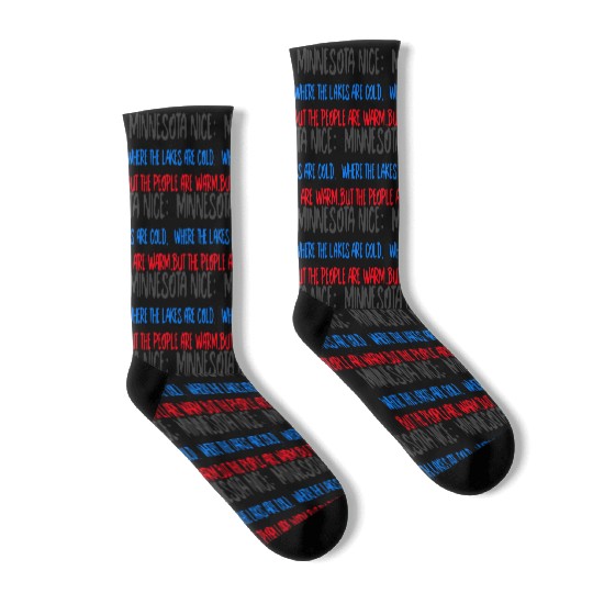 Minnesota Nice People Socks