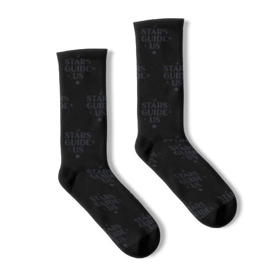 stars guide us Socks