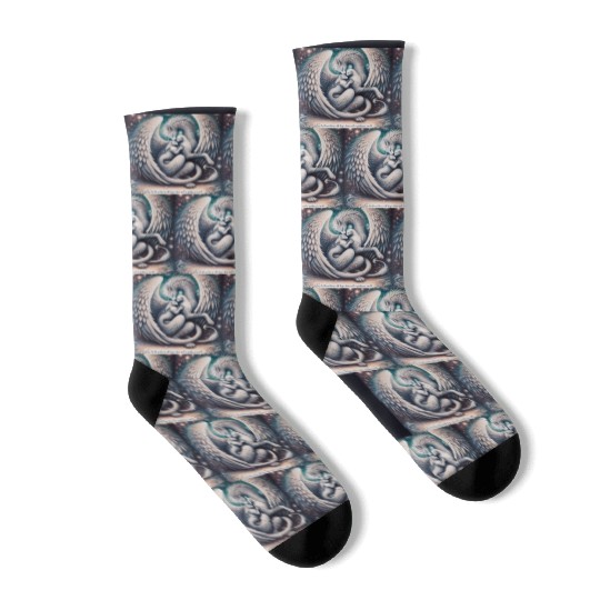 “Mother Beast + Cub” - Happy Mother's Day Socks
