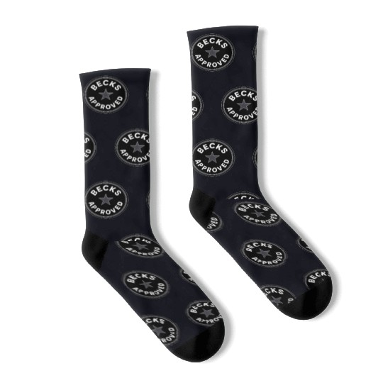 Becks Approved - Official Seal of Style Socks