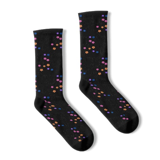 Elegant Happy Mother's Day Design – Perfect Gift Socks