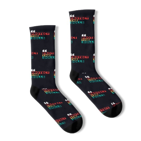 Colorful Modern Typography Motivational Quote T Socks