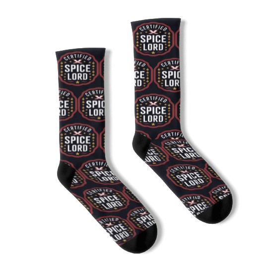 Red Pepper Chili Spicy Food Lover Socks