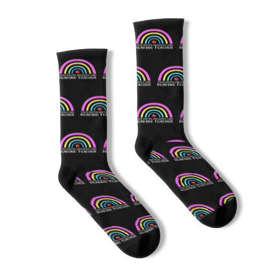 Reading Teacher Literature Book Library Socks