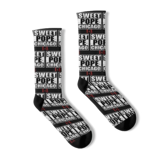 Sweet Pope Chicago 14 Socks