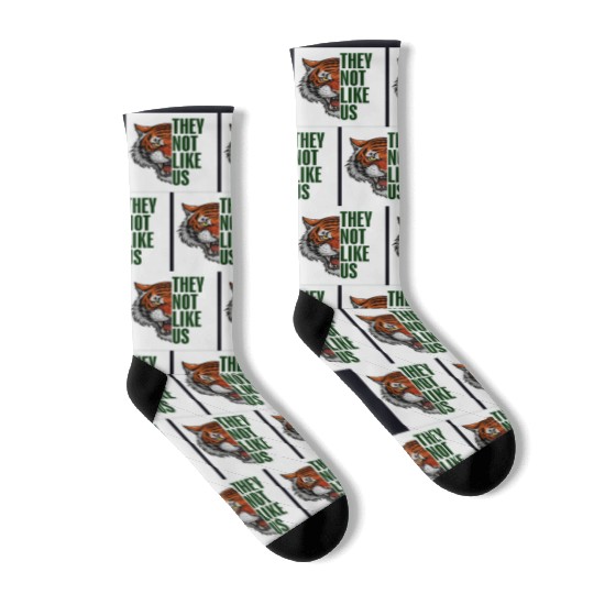 Fearless Tiger - They Not Like Us Socks