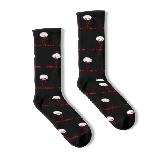 Death Is Coming Socks – English & Japanese Design