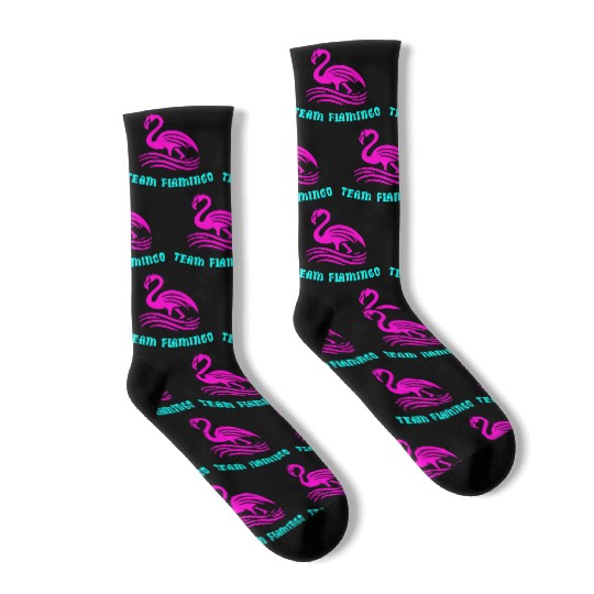 Team Flamingo Socks