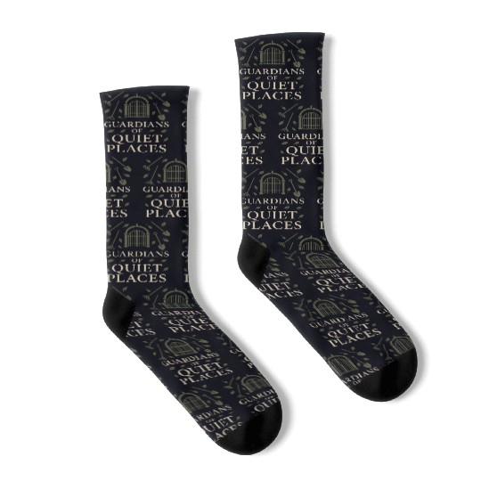 Cemetery Worker Groundskeeper Graveyard Memorial Socks
