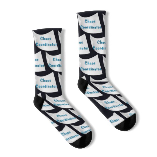 Chaos Coordinator – Funny Teacher Socks