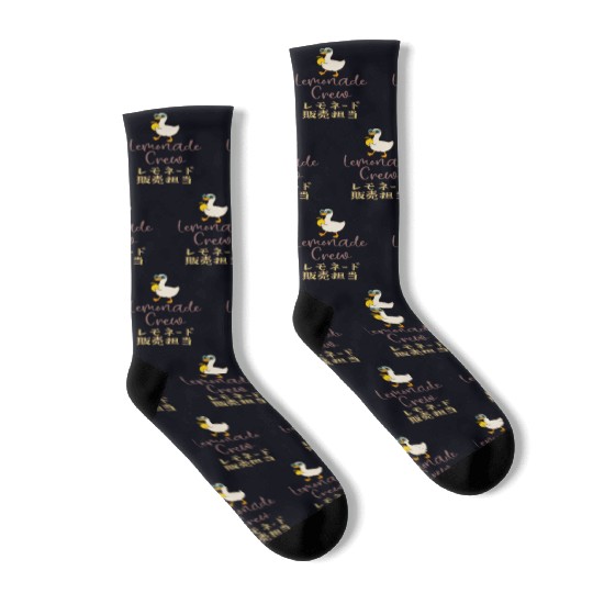 Lemonade Crew Walking Goose Socks