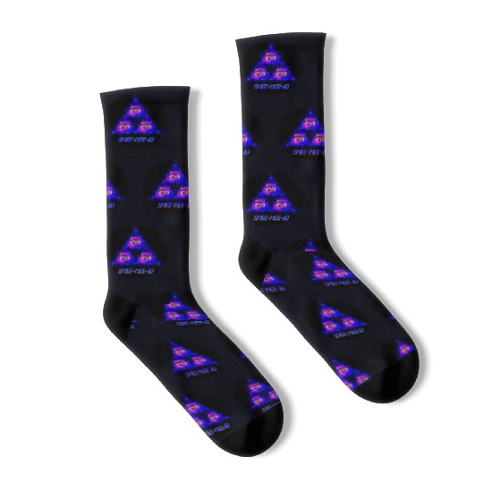 Multi Dimensional Beings 3D Socks